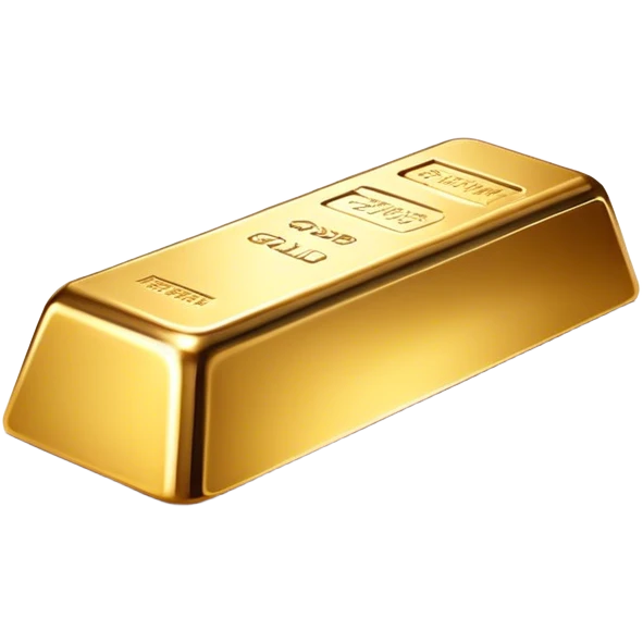 Cinematic Realistic Gold Bar, Radiant and brilliant, with smooth, polished golden bars reflecting the light in stunning highlights. The soft, warm glow of the metal exudes luxury and elegance, catching every glimmer in the surrounding environment. Soft glowing outline, capturing the essence of wealth and timeless beauty in gleaming gold. emoji