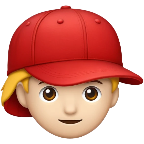 red cap emoji