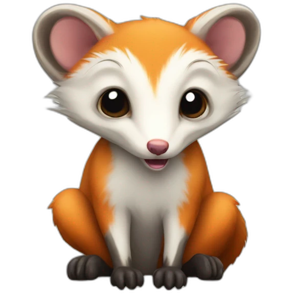 fox opossum emoji