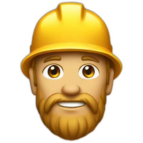 gold miner pick emoji