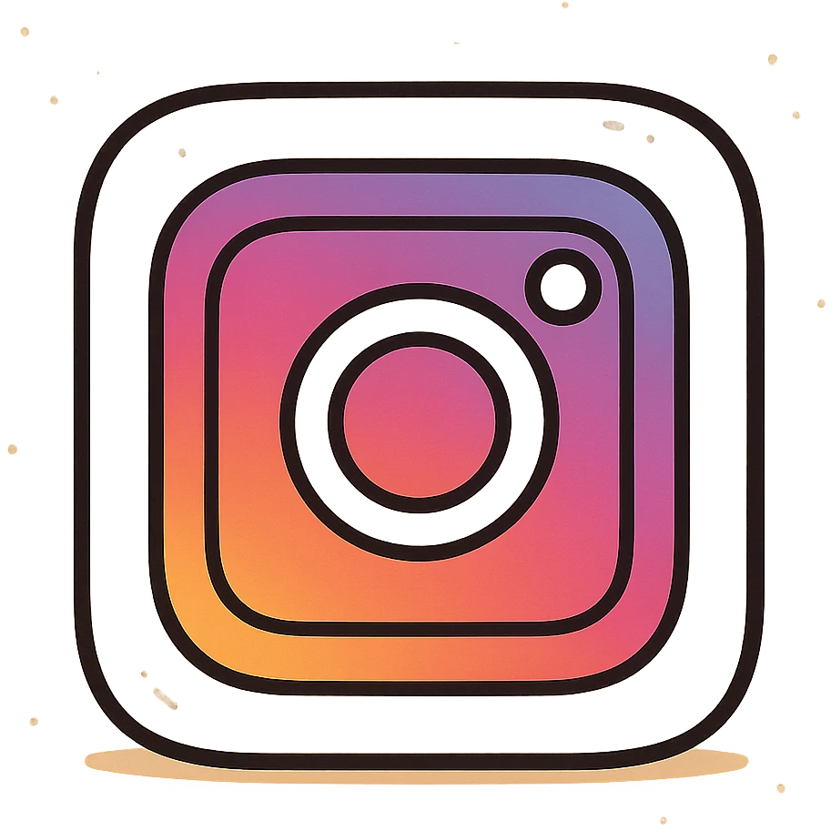 modern minimal Instagram logo suitable for app icon emoji
