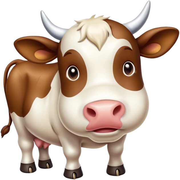 chocolate cow emoji