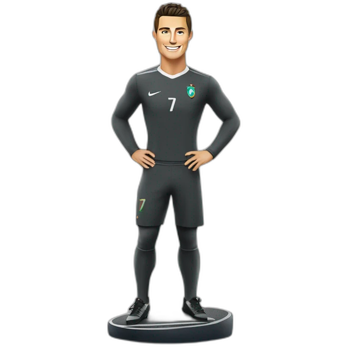 Cristiano Ronaldo sur un dromadaire emoji