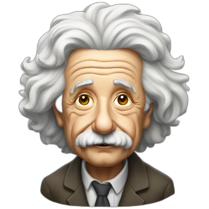 Albert Einstein emoji