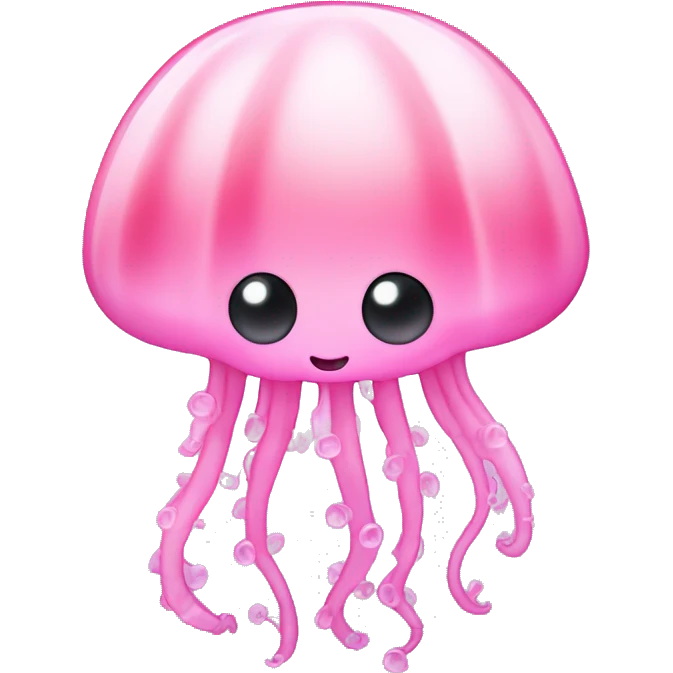 light pink jelly fish emoji