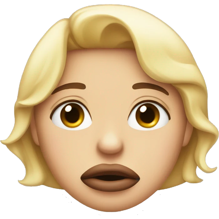 pursed lips emoji