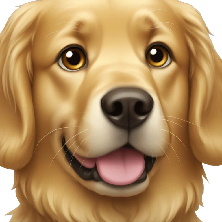 golden retriever  emoji