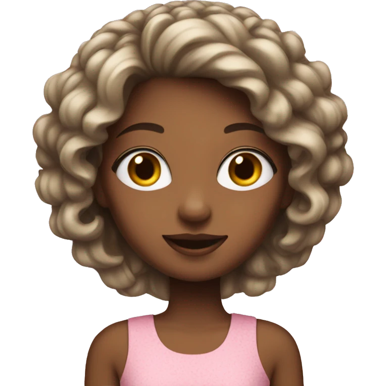 Girly girl emoji
