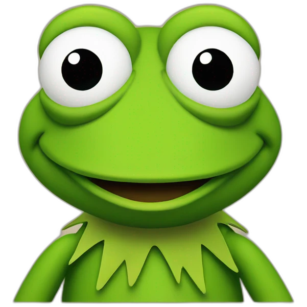 Kermit the frog emoji