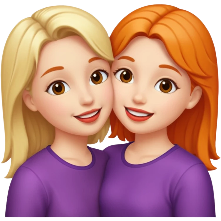 Girls Kissing emoji