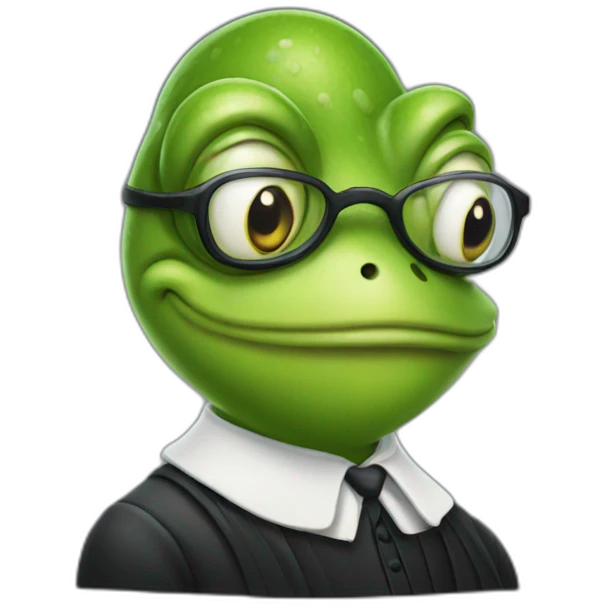 frog barrister emoji