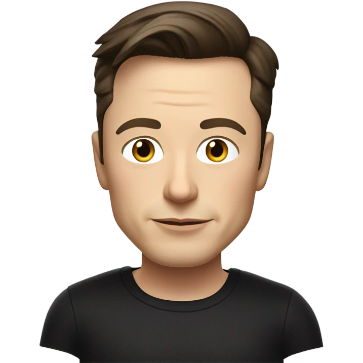 Elon Musk emoji