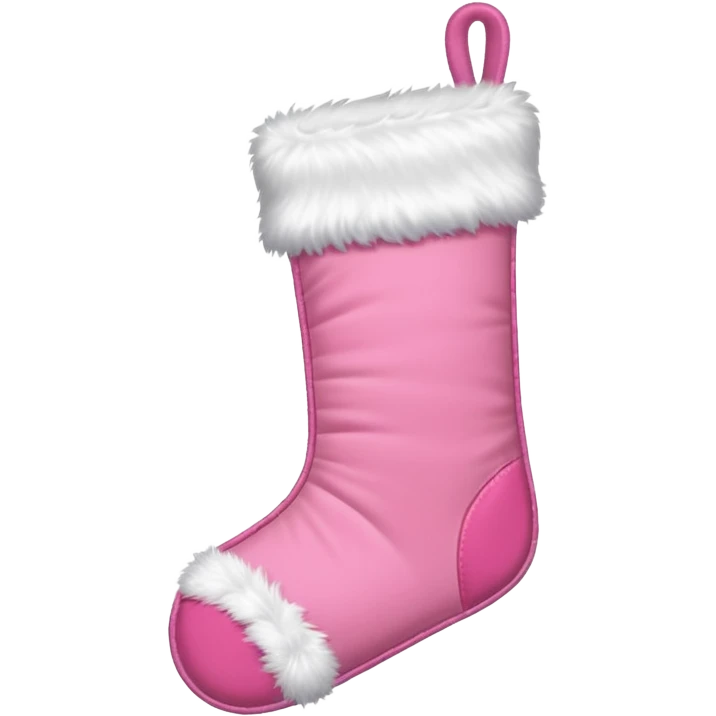 Pink christmas emoji