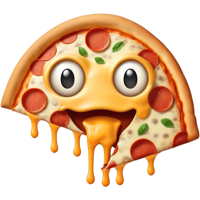 Pizza monster  emoji