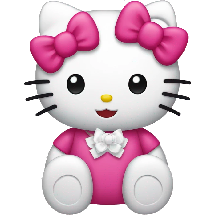 Hello kitty inlove emoji