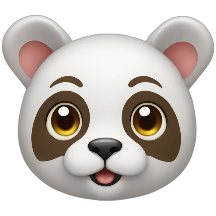 cute animal saying support emoji