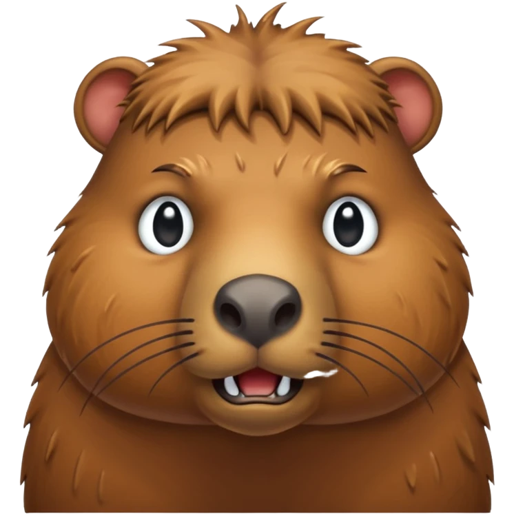 angry capybara emoji