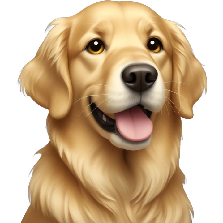 Golden retriever  emoji