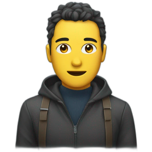 Persona con frío emoji