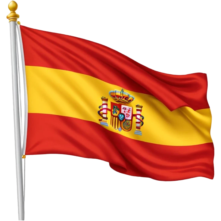 añade a la bandera de españa dos aguilas  emoji