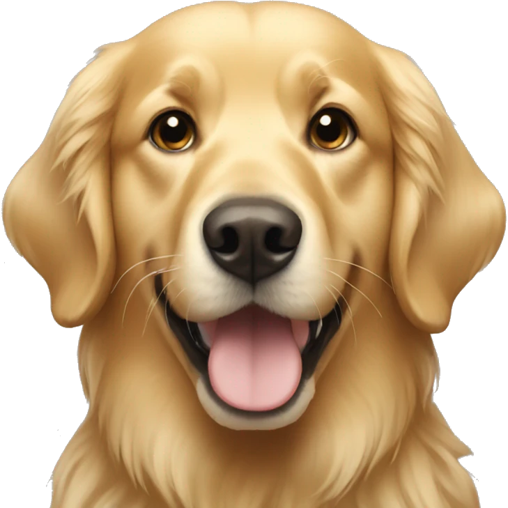 Golden retriever emoji