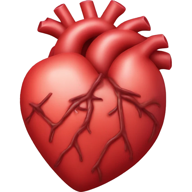 realistic heart  emoji