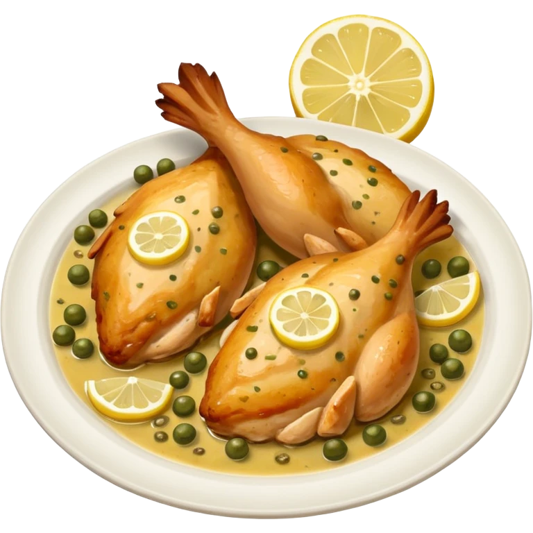 chicken piccata  emoji