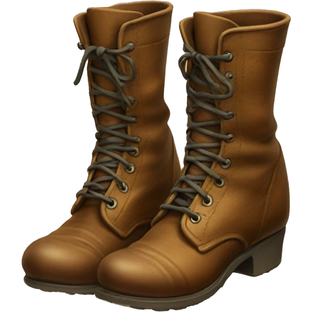 Vintage boots emoji