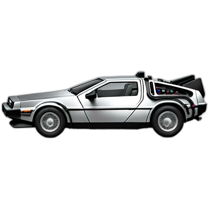 Delorean emoji