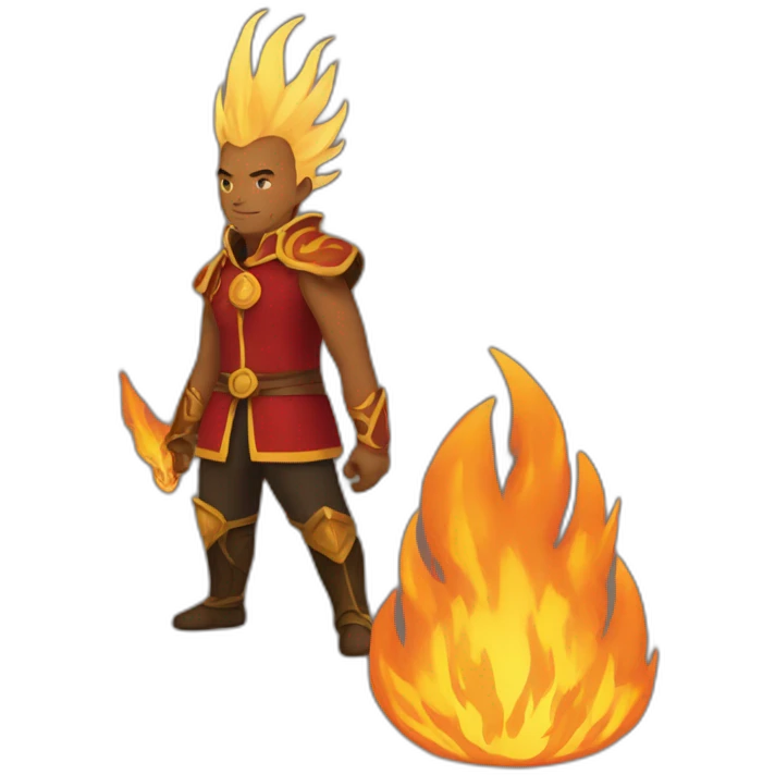 a firelord based on Avatar emoji
