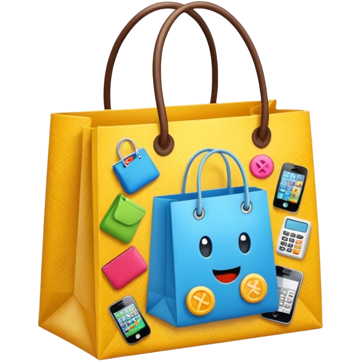 tax free goods shopping b emoji