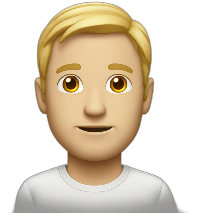 it white man emoji