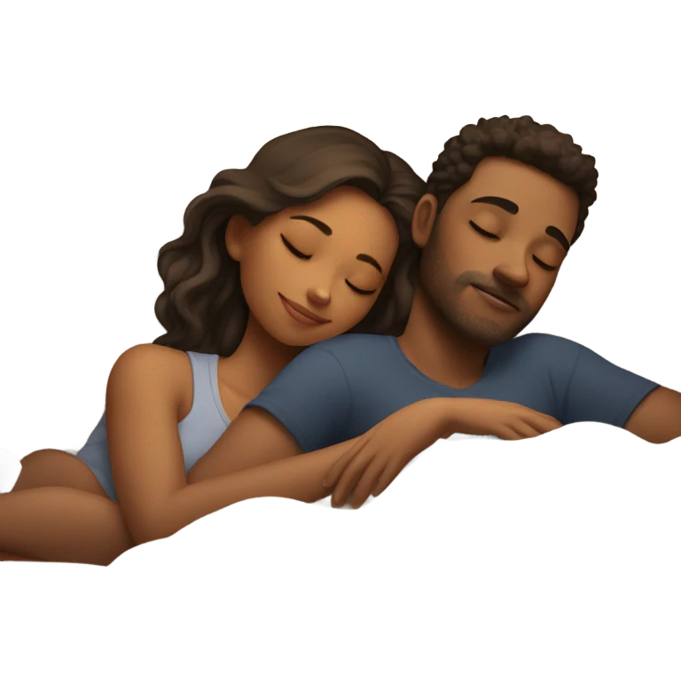 girl sleeping with boyfriend emoji