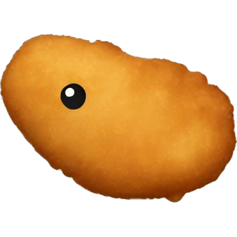 chicken nugget on a plane emoji