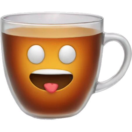 Hot tea emoji