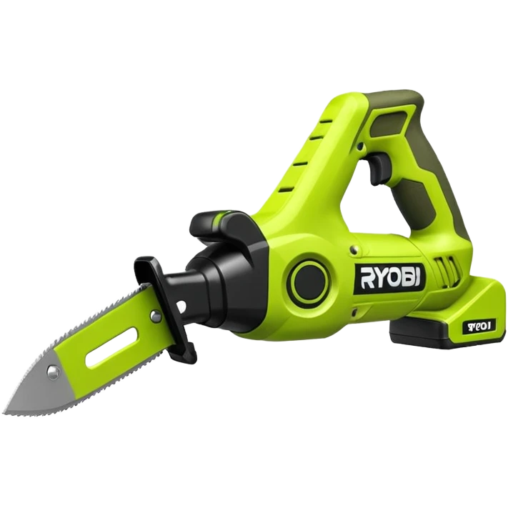 RYOBI ONE+ 18V Cordless Reciprocating saw battery emoji style emoji