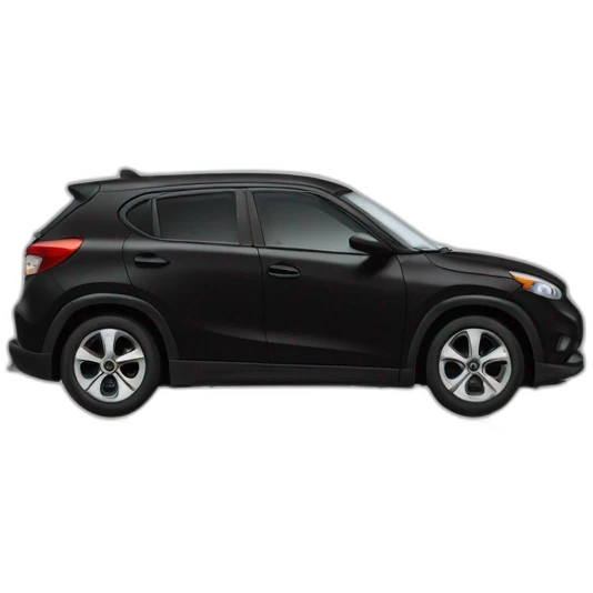 hb20 black car emoji
