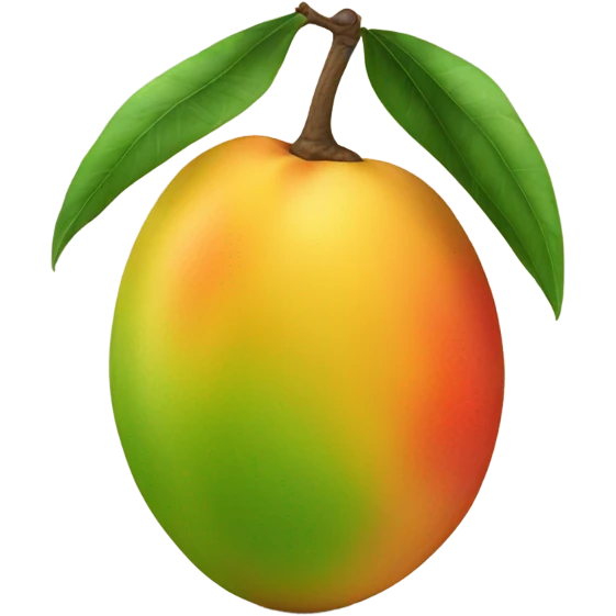 Realistic Mango emoji