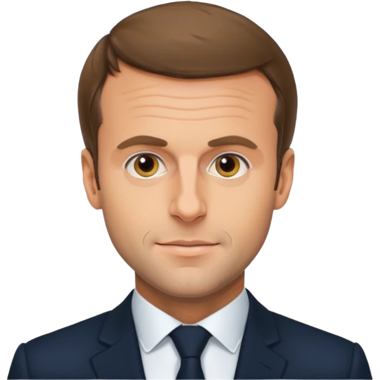 Emmanuel Macron emoji