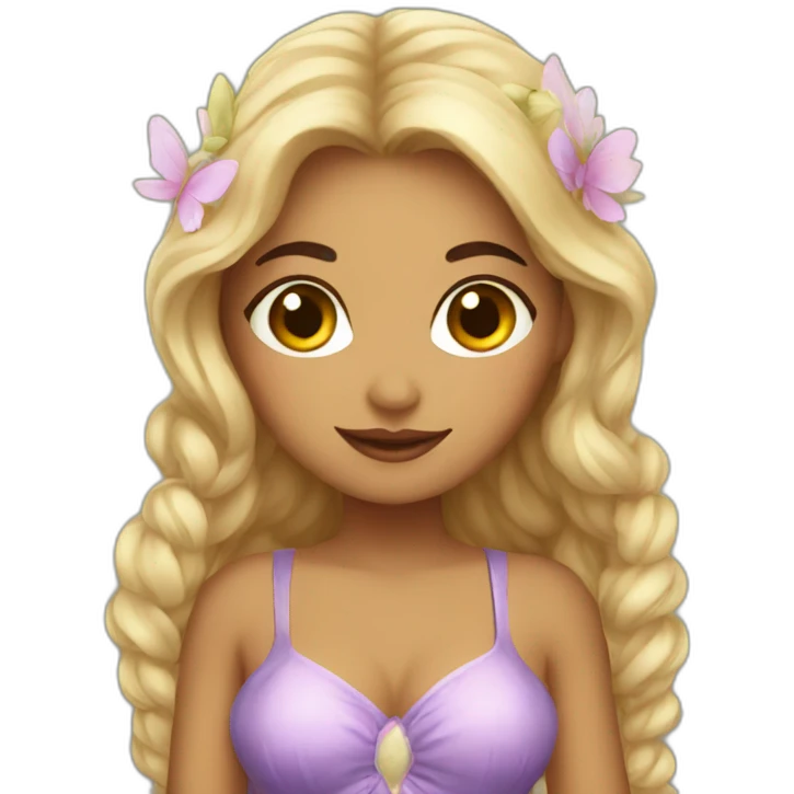 Latina fairy emoji