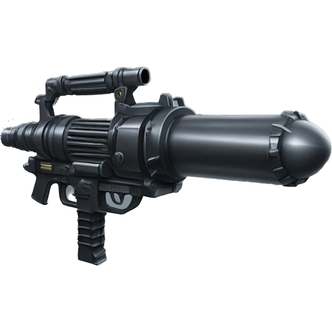 Minigun the size of a star emoji