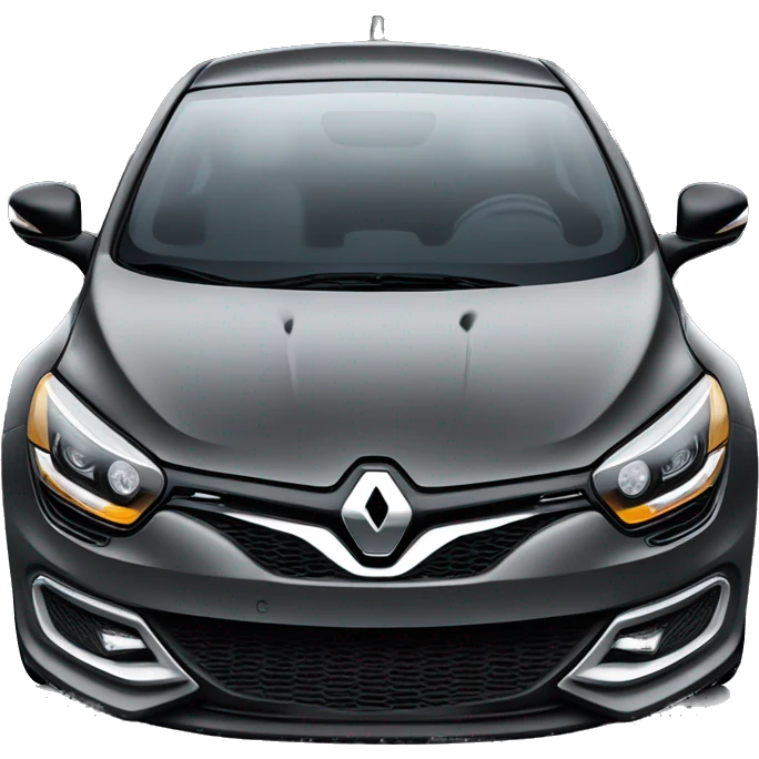 Black renault megane rs emoji
