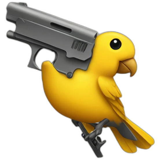 canarinho-pistola emoji