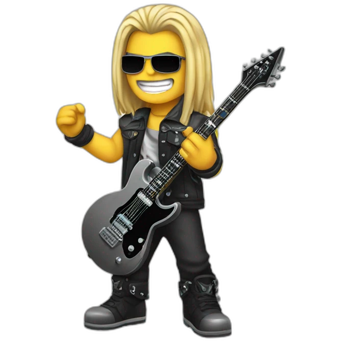 Heavy metal emoji