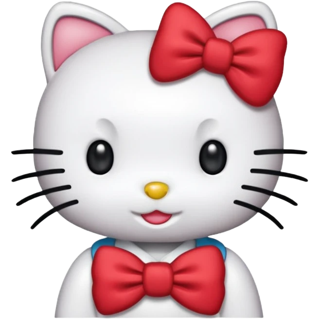 Hello kitty emoji