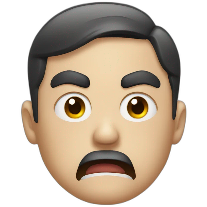 Hitler angry emoji