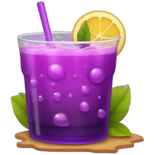purple drink emoji