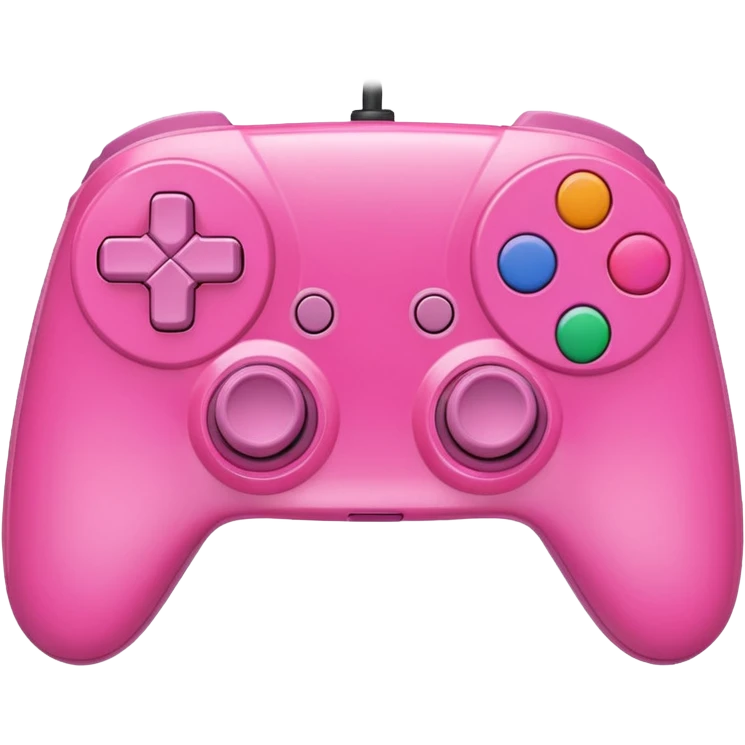 pink gaming controller emoji