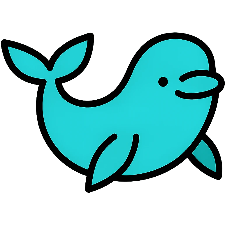 beluga whale emoji