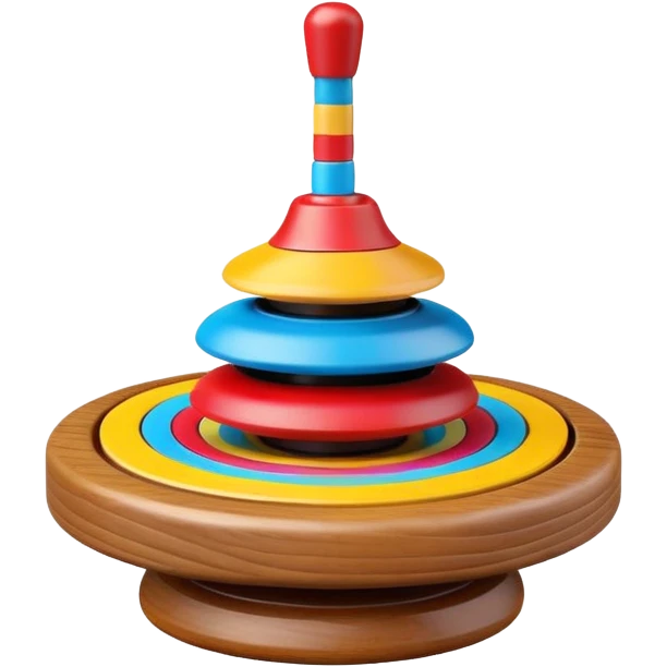 spinning top toy emoji